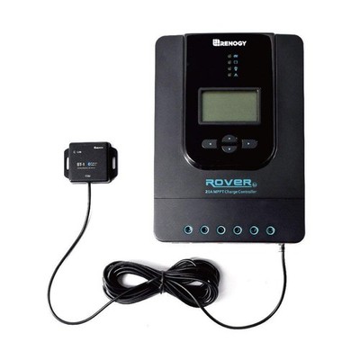 Renogy 20A MPPT Solar Laderegler 12/24V LCD Bluetooth Solarmodul Solarpanel Set