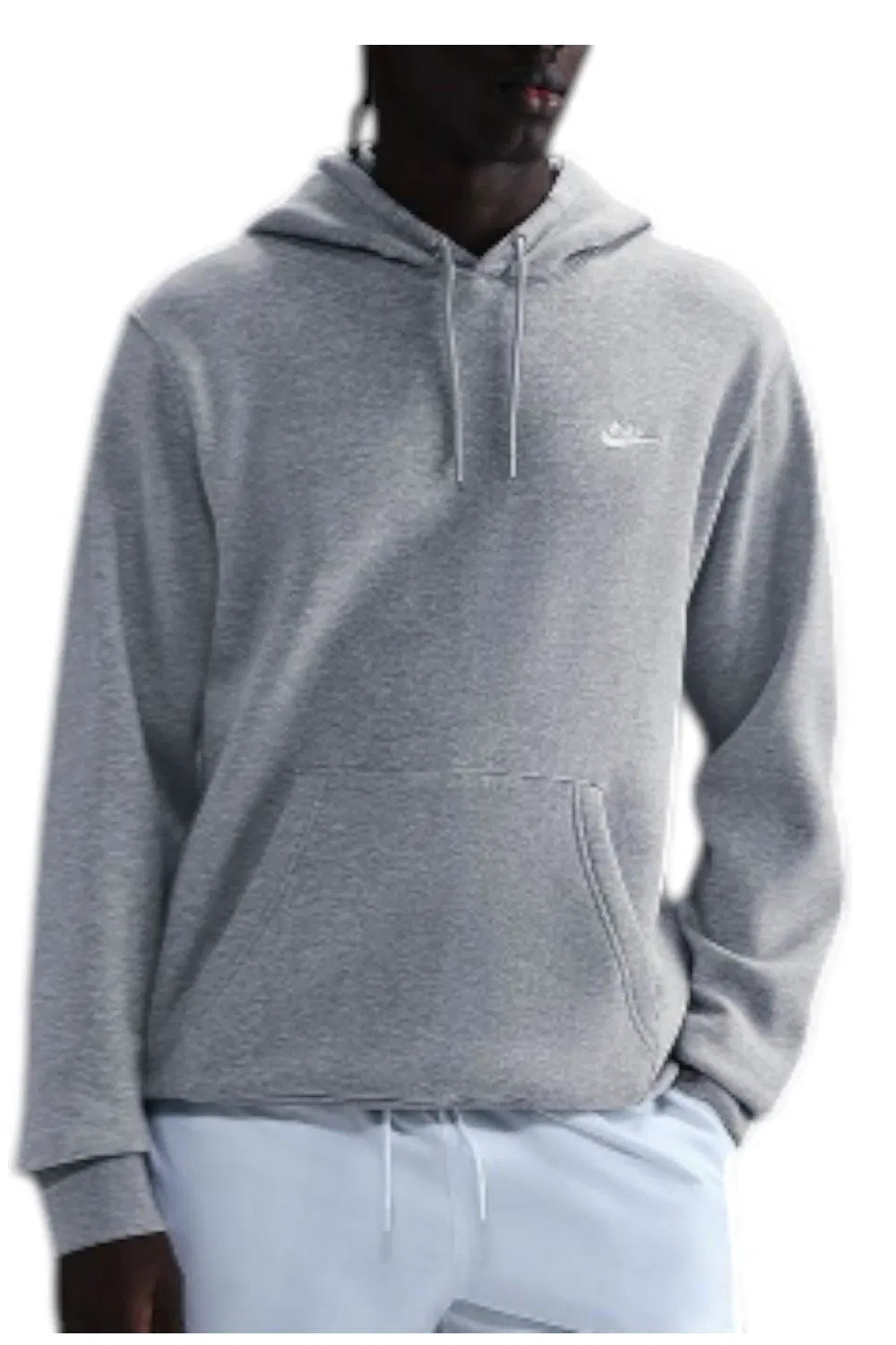 Nike Mens Sports Club Fleece Pullover Hoodie Dark Gray 6390₽