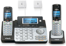 Vtech DS6151-2 2 Handset 2-Line Cordless Phone System for Home or Small Business
