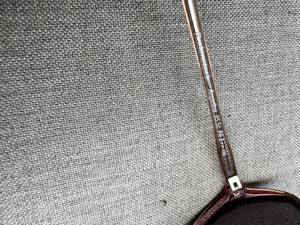 Gafas de sol vintage con receta Rodenstock, Angelina. Impresionantes marcos rosa/rosa. Foto 4 de 4