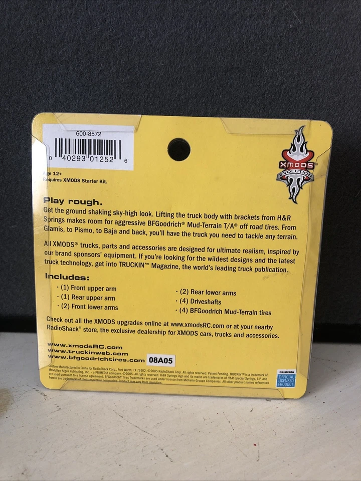 Xmods Custom R/C Truck'in' Off Road Upgrade For All Evolution Series Trucks NEW - Image 2 of 2