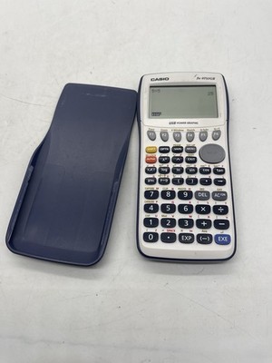 Casio FX-9750GII Graphing Calculator w/ Cover VG Condition Tested Works