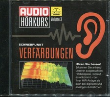 CD  AUDIO  TACET  HÖRKURS VOLUME 3  Schwerpu...