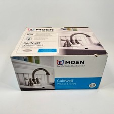 Moen Caldwell WS84667SRN Bathroom Faucet 2-Handle High Arc in Brushed Nickel