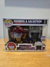 Television Transformers Rodimus & Galvatron 2 pack Funko Pop! 2023 Summer Con