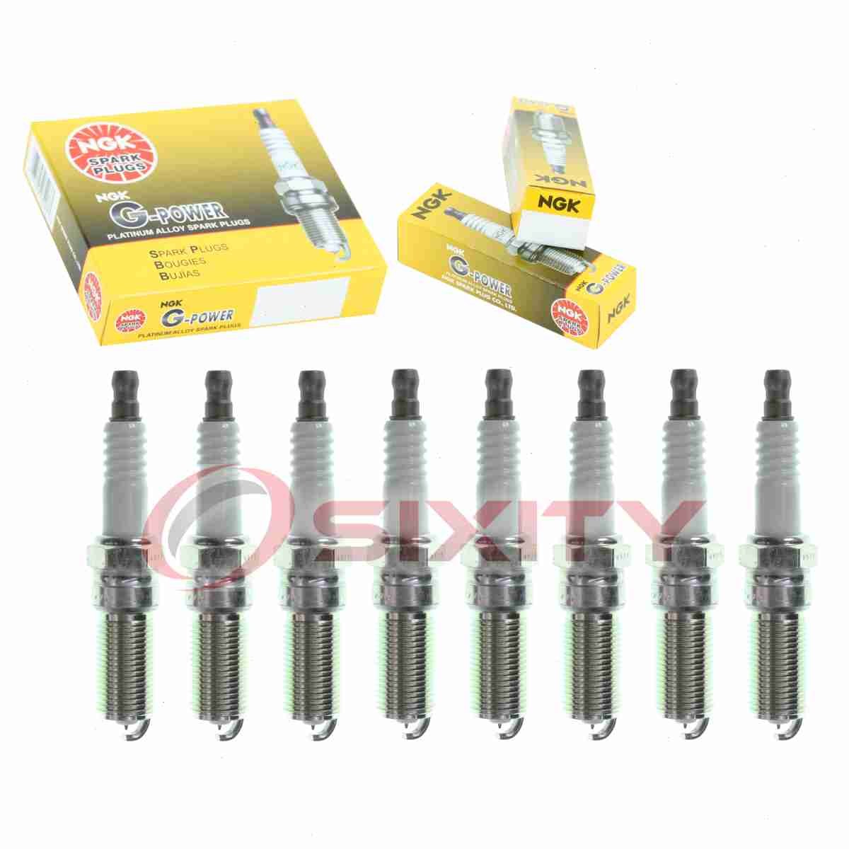 8 pc NGK G-Power Spark Plugs for 2019 GMC Sierra 1500 Limited 5.3L V8 xw