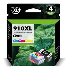 910XL BCMY Printer Ink for HP OfficeJet Pro 8010 8020 8022 8025 8028 8030 W/Chip