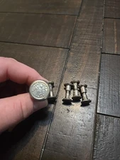 5 Warranted Superior Brass Saw Bolts