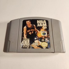 NBA Jam 99 (Nintendo 64, 1998) Video Game Cartridge