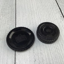 Nikon Nippon Kogaku Body and Rear Lens Cap Used Fair
