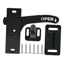 Professional RV Screen Door Lock - Aluminum Right Handle Replacement Kit for 