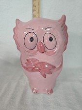 Vintage Owl Bank Made In Italy