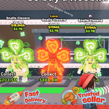 STEAL A BRAINROT  1 Snailo Clovero Random M/s     Cheap  Fast   