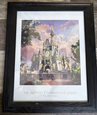 DISNEY'S HAPPIEST CELEBRATION ON EARTH By GREG PRO Limited Edition Framed