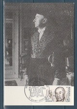 carte  1er jour  Henri  Mondor 15 Saint Cernin  1982