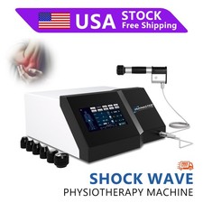 Pneumatic 10Bar ESWT Shock Wave Machine Physical Pain Relief Therapy US New