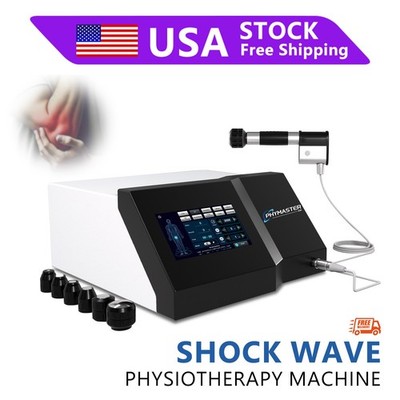 New 10Bar ESWT Shock Wave Therapy Device Physical Pain Relief Home Use US