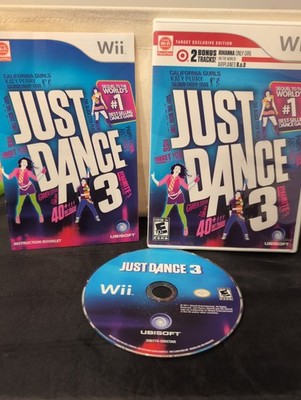 Just Dance 3 (Nintendo Wii, 2011) Complete w/ Manual - Tested Working