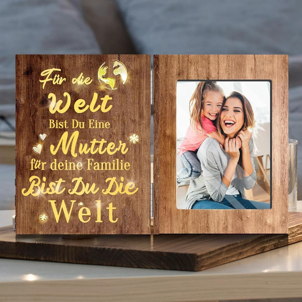 Muttertagsgeschenke FüR Mama, Personalisiert Bilderrahmen Led Mama Geschenk Zum-image
