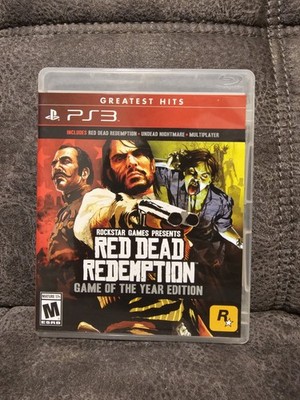 Red Dead Redemption Game of The Year Edition Sony PlayStation PS3 OVP Map Karte