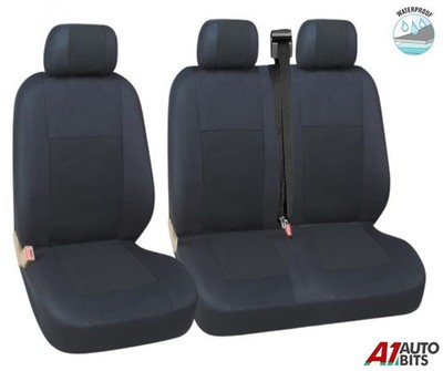 Waterproof Black Quality Fabric Van Seat Covers For Mercedes Vito Sprinter Vaneo
