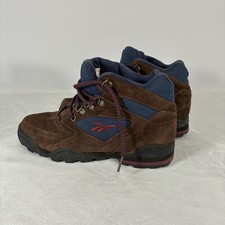Vintage Reebok Women's Hexalite Suede Hiking Boots Size 8 RA 405 KRI 26-23490