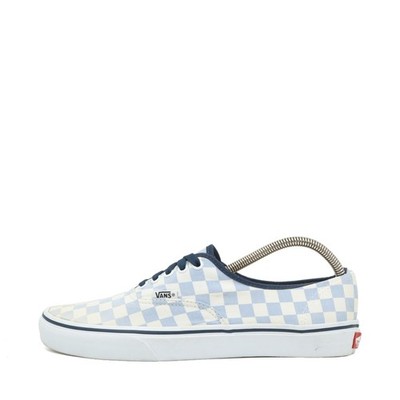 VANS Herren Authentic Sneaker Blau Weiß Canvas Classic Skateboard-Schuhe EU 42
