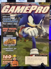 GamePro - Issue 210 March 2006 - Sonic the Hedgehog Cover