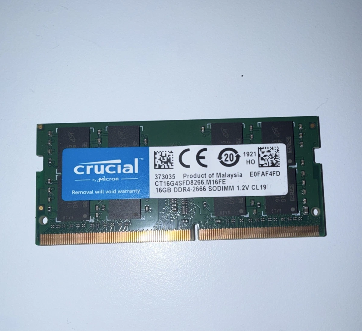 Crucial DDR4 SDRAM 16 GB Total Capacity Memory (RAM) for sale | eBay