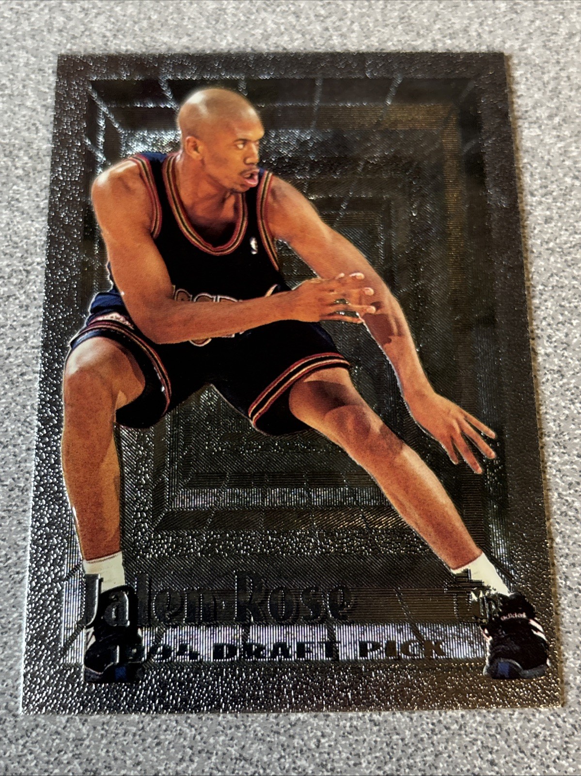 💎1994-95 Topps Embossed #113 Jalen Rose RC - Denver Nuggets💎