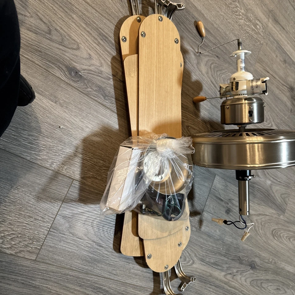 AirPro Signature 52 in. Indoor Antique Bronze Rustic Ceiling Fan - Image 4 of 4