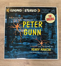 RCA Victor Living Stereo Henry Mancini Peter Gunn 12" Black Vinyl LP LSP-1956