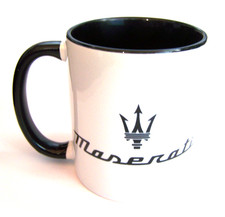 This Classic MASERATI  Logo Ceramic Mug - New