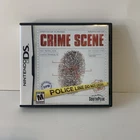 Crime Scene (Nintendo DS, 2010) CASE INSERT AMD MANUAL ONLY READ DESCRIPTION ‼️