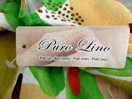 IWIE Abito Morbido a Sacchetto Lino Sz.L ho Herno MaxMara Luisa Spagnoli - Foto 10 di 12