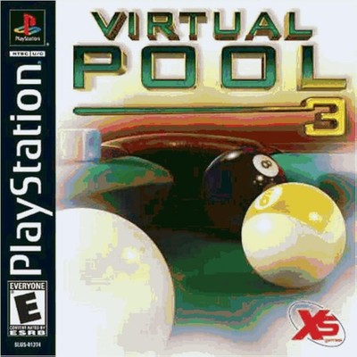 Virtual Pool 3 For PlayStation 1 PS1 Game Only 4E