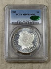 1883-P $1 Morgan Dollar PCGS MS64 DMPL CAC Approved Gorgeous Watery Coin