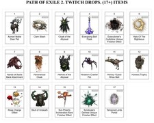 PATH OF EXILE TWITCH DROPS : Hiveborn Crawler Pet + SKINS | 17+ ITEMS + GIFT 