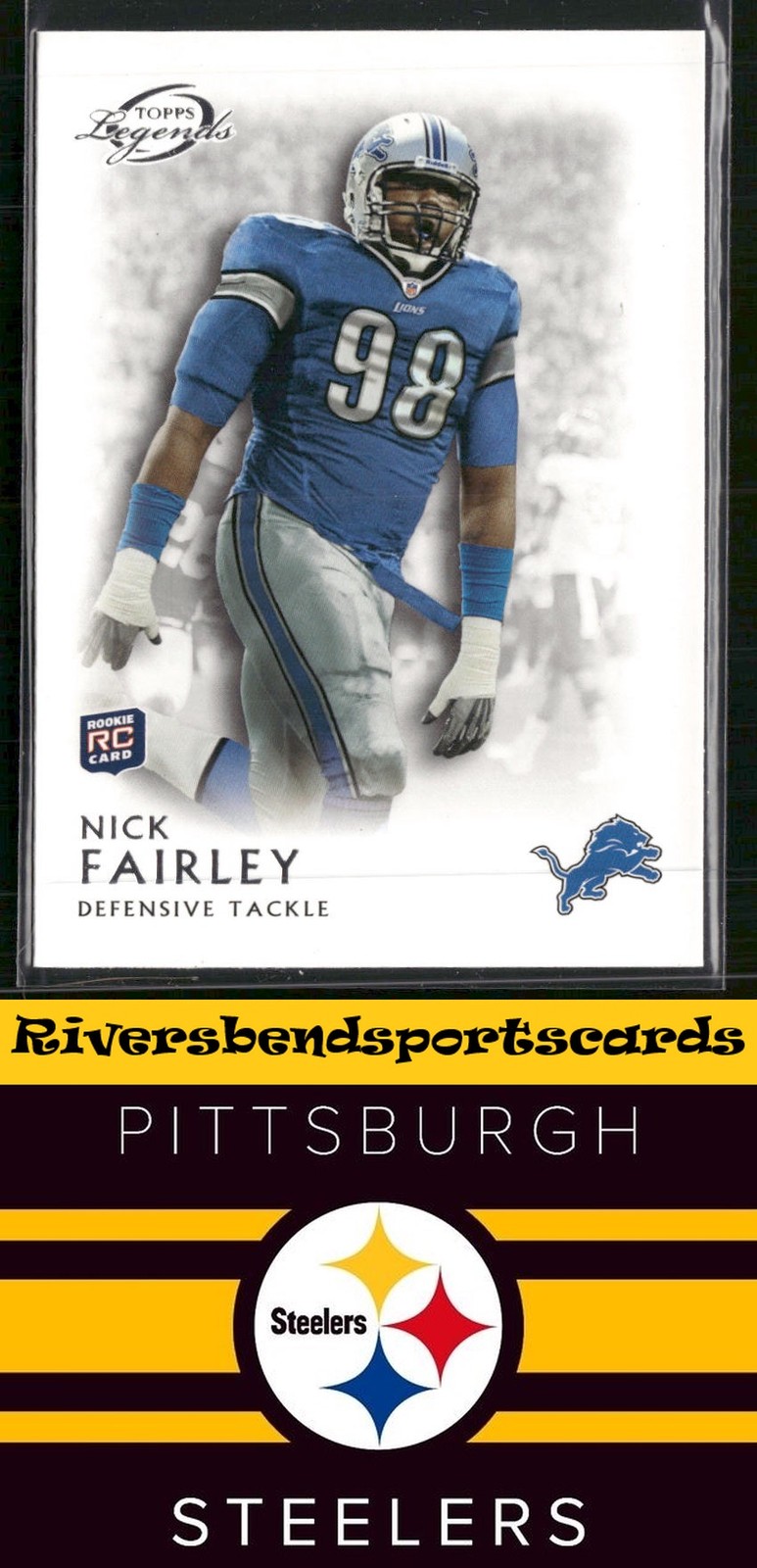 Nick Fairley Topps Legends #91 Base