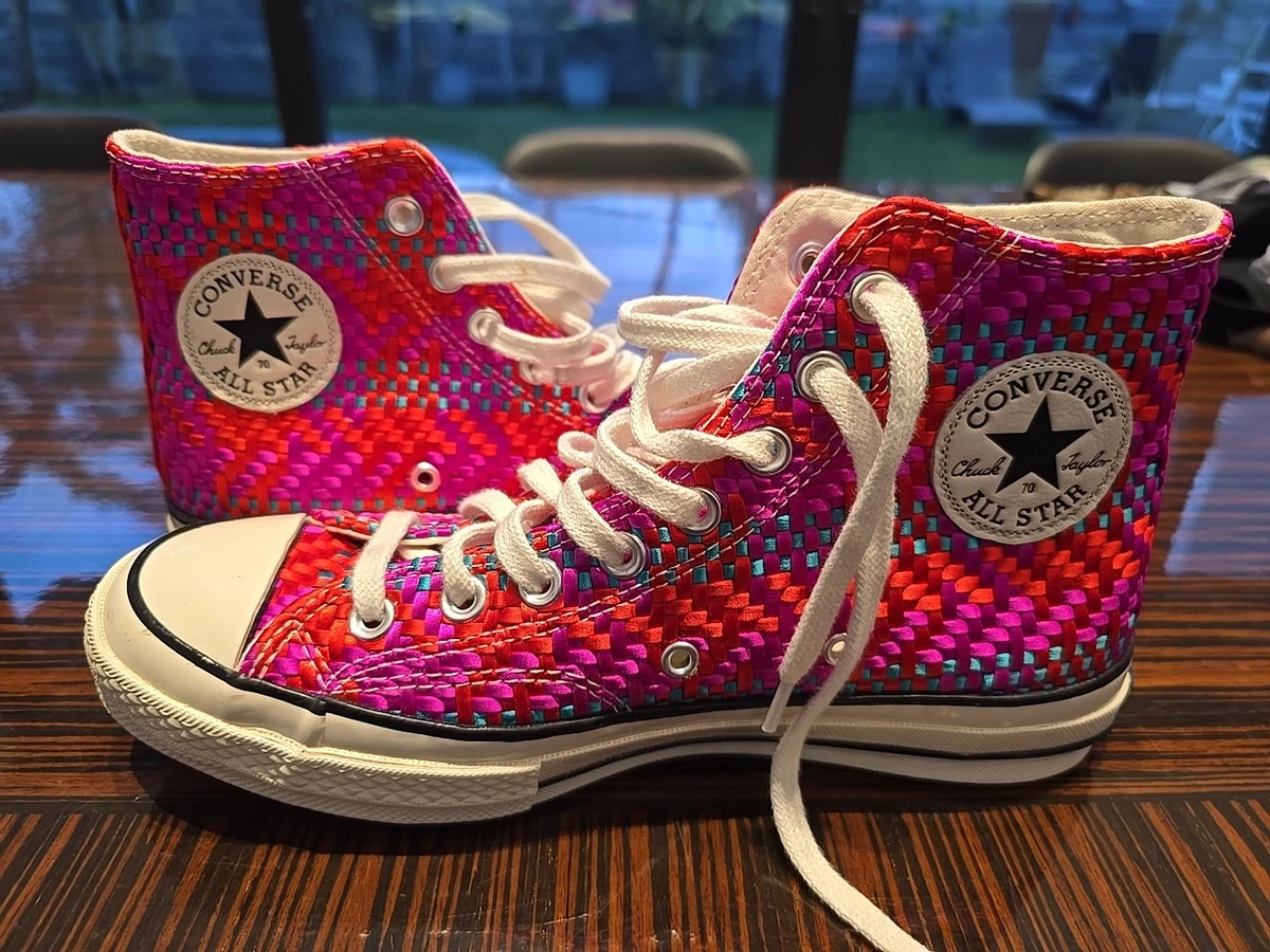 Converse Chuck 70 High Culture Weave - Red Pink for Sale 