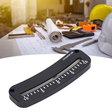 Tube Clinometer 10° To 0° To 10° Clear Scale Mini Angle Inclinometer With Fi;;