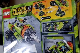 Lego 8960 Power Miners Thunder Driller 2009 Retired Rare Set New Sealed In Box !