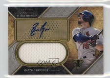 2017 Triple Threads Unity Jumbo Relics Silver 26/75 Randal Grichuk Auto 1ek2
