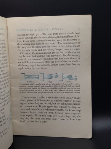Vintage 1943 Science In Everything Westinghouse - Picture 6 of 7
