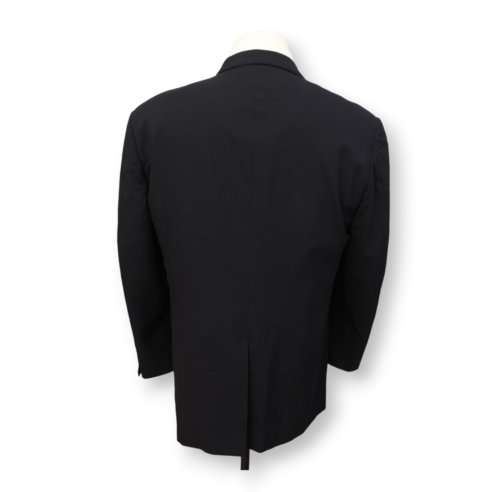 BROOKS BROTHERS mens solid black 100 WOOL sport coat suit jacket