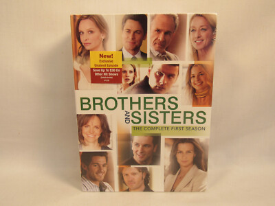 Brothers And Sisters Complete First Season DVD 6 Disc Set NEW FACTORY SEALED