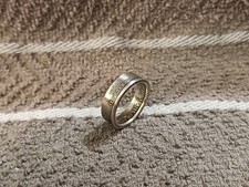 Maryland Handcrafted 90 Silver Washington Quarters coin ring, size 7 2002