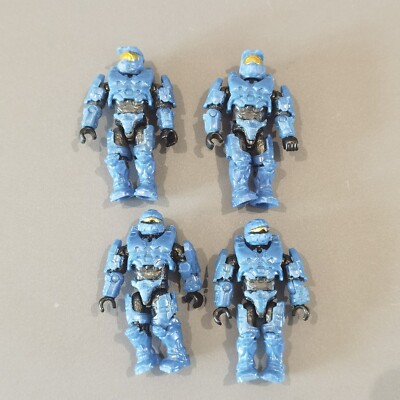 Mega Construx bloks HALO blue spartan loose figures toy CTF