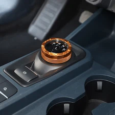 Orange Interior Car Gear Shift Knob Cover Ring Trim For Ford Maverick 2022-25