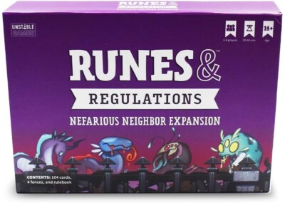 Teeturtle Runes & Regulations: Nefarious Neighbor Expansion. New. 